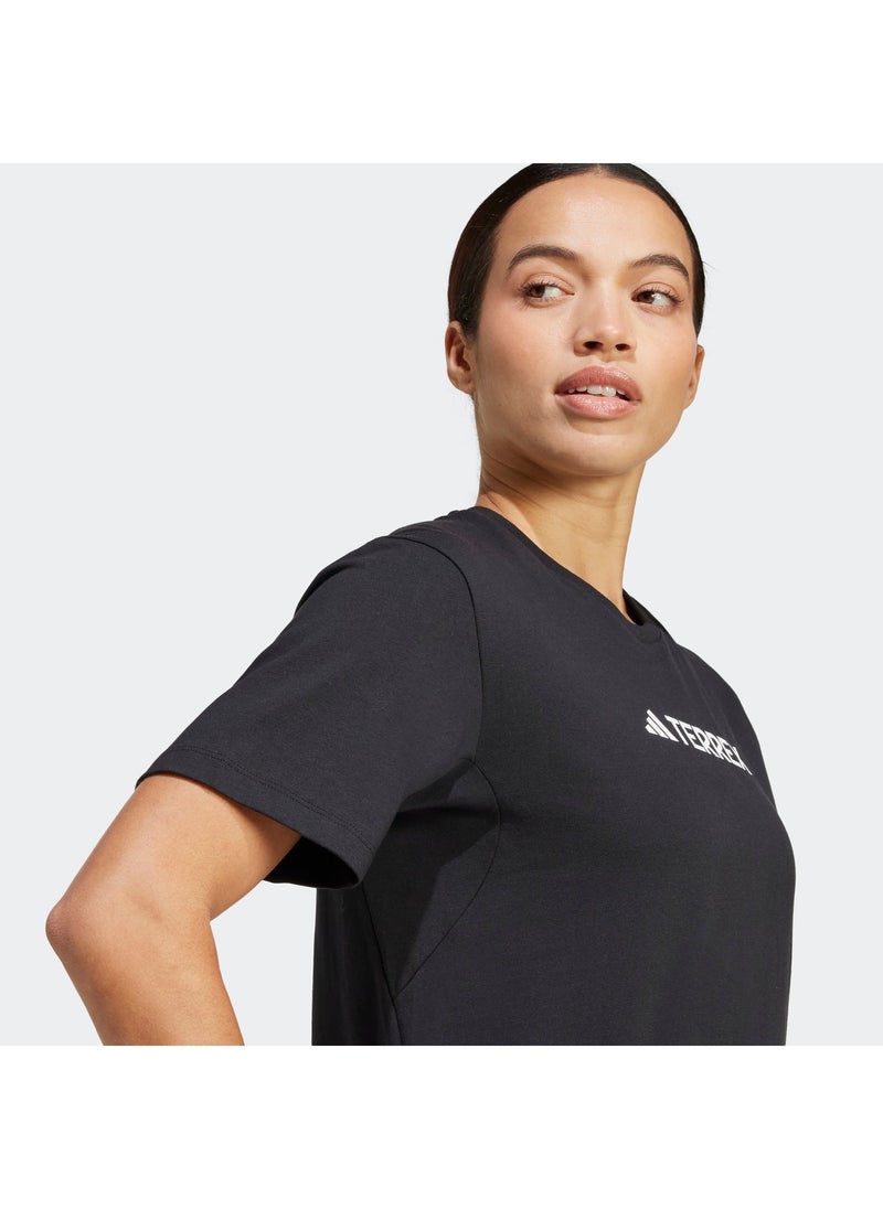 Adidas Terrex Classic Logo T-Shirt - Image 3